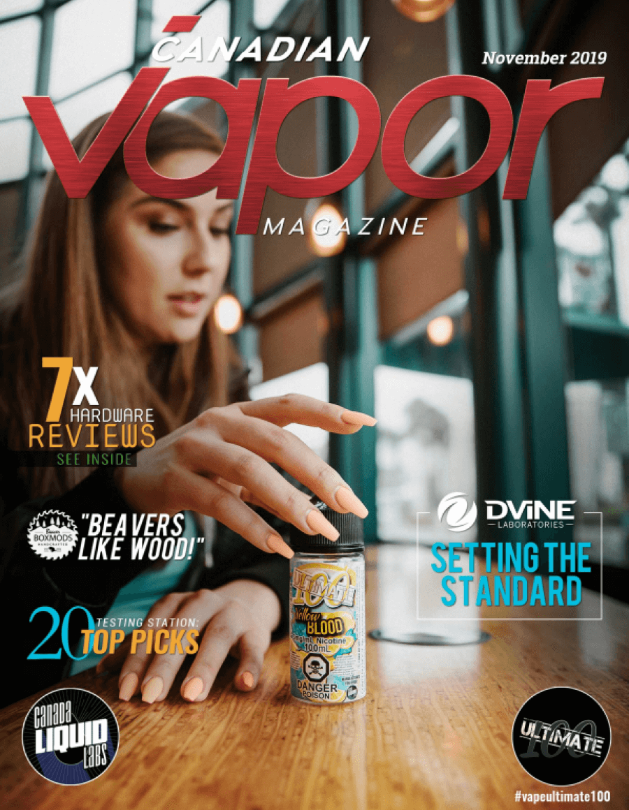 Canadian Vapor Mag - Nobember 2019