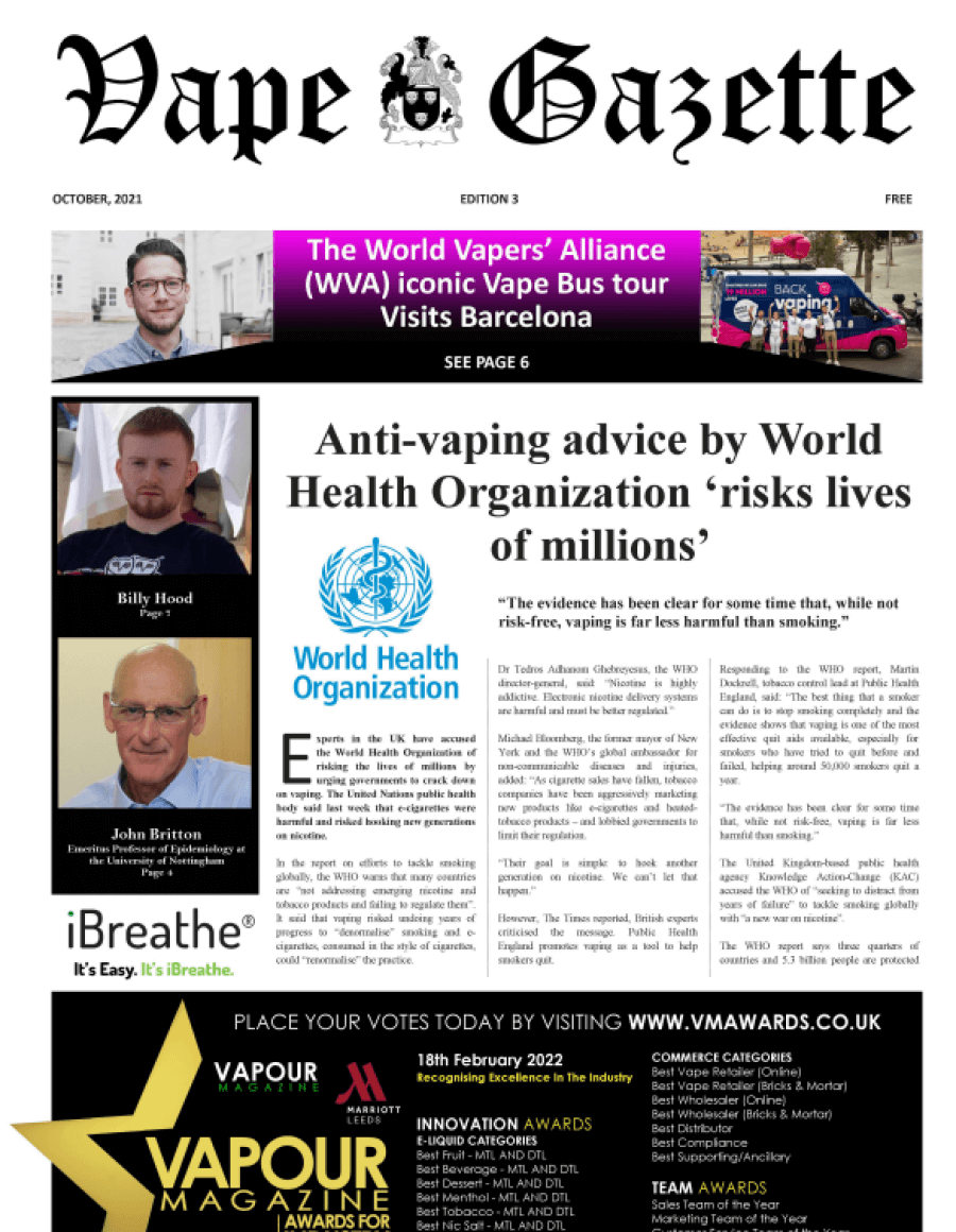 Vape Gazette Edition #3 UK