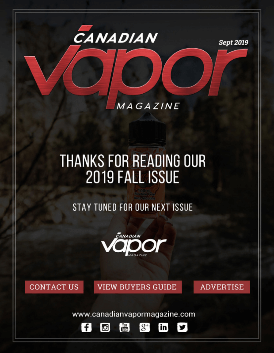 Canadian Vapor Mag - September 2019